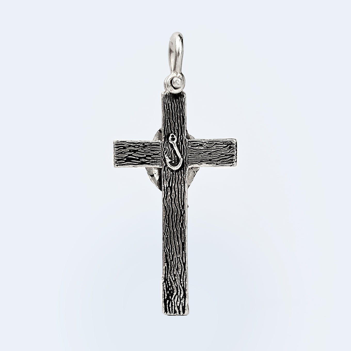 Flounder Cross Pendant