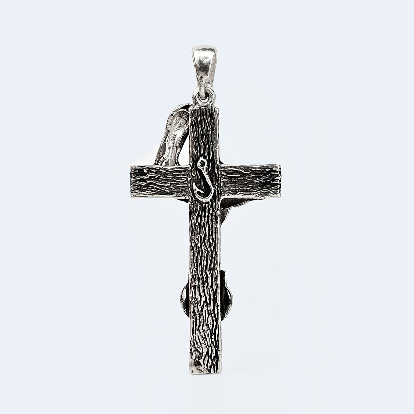 Pelican & Shell Cross Pendant