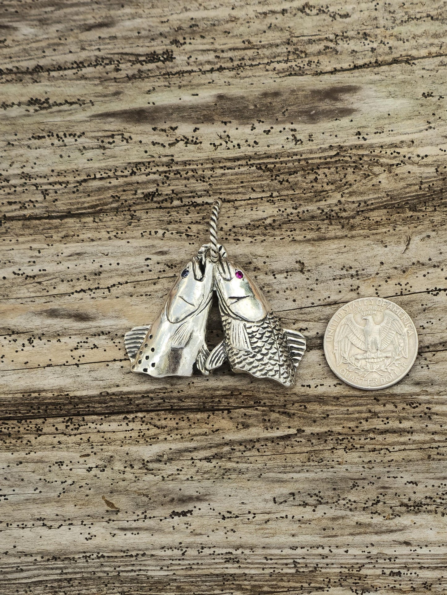Texas Fish Stringer Pendant - 710