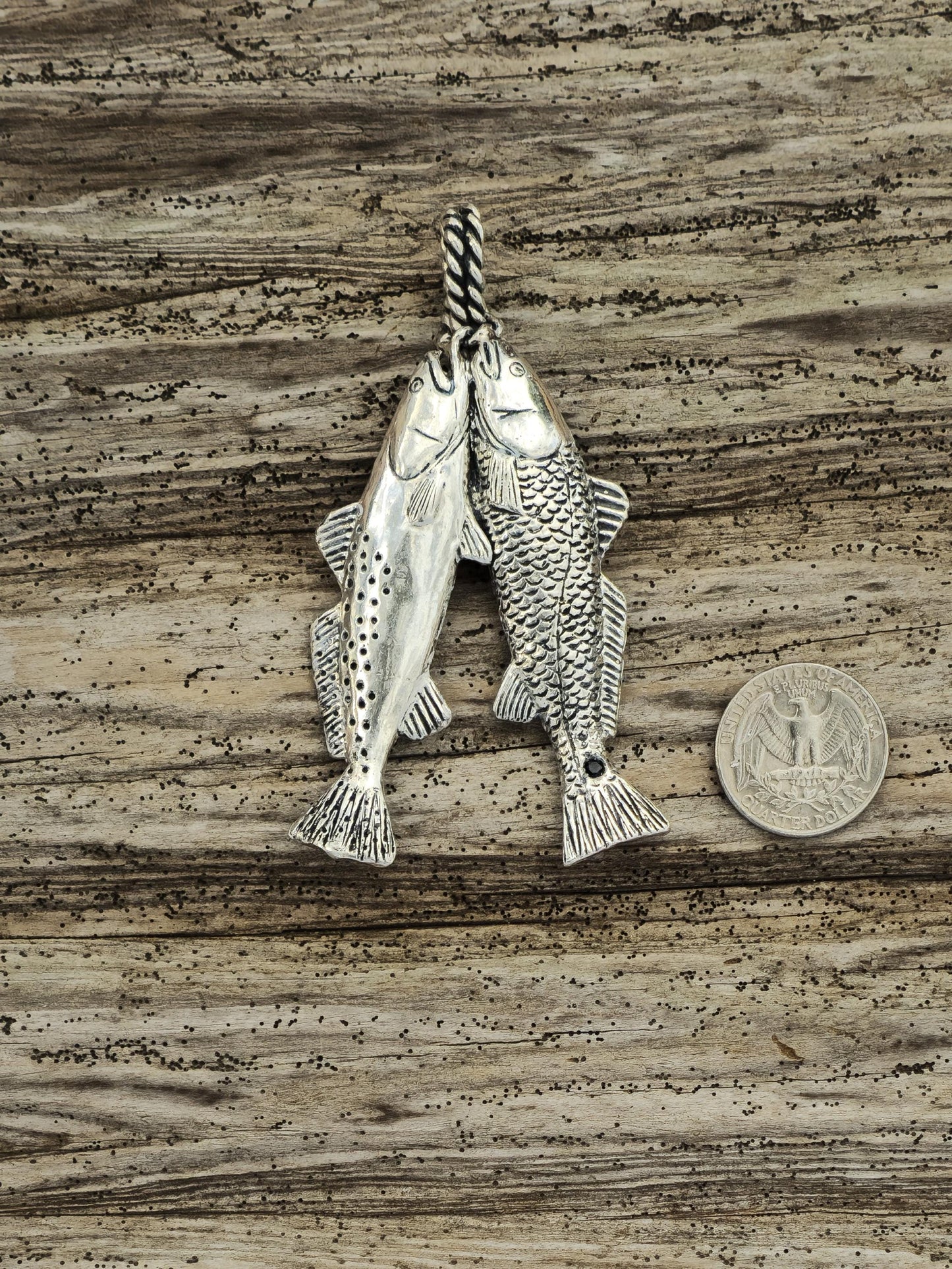 Texas Fish Stringer Pendant - 714