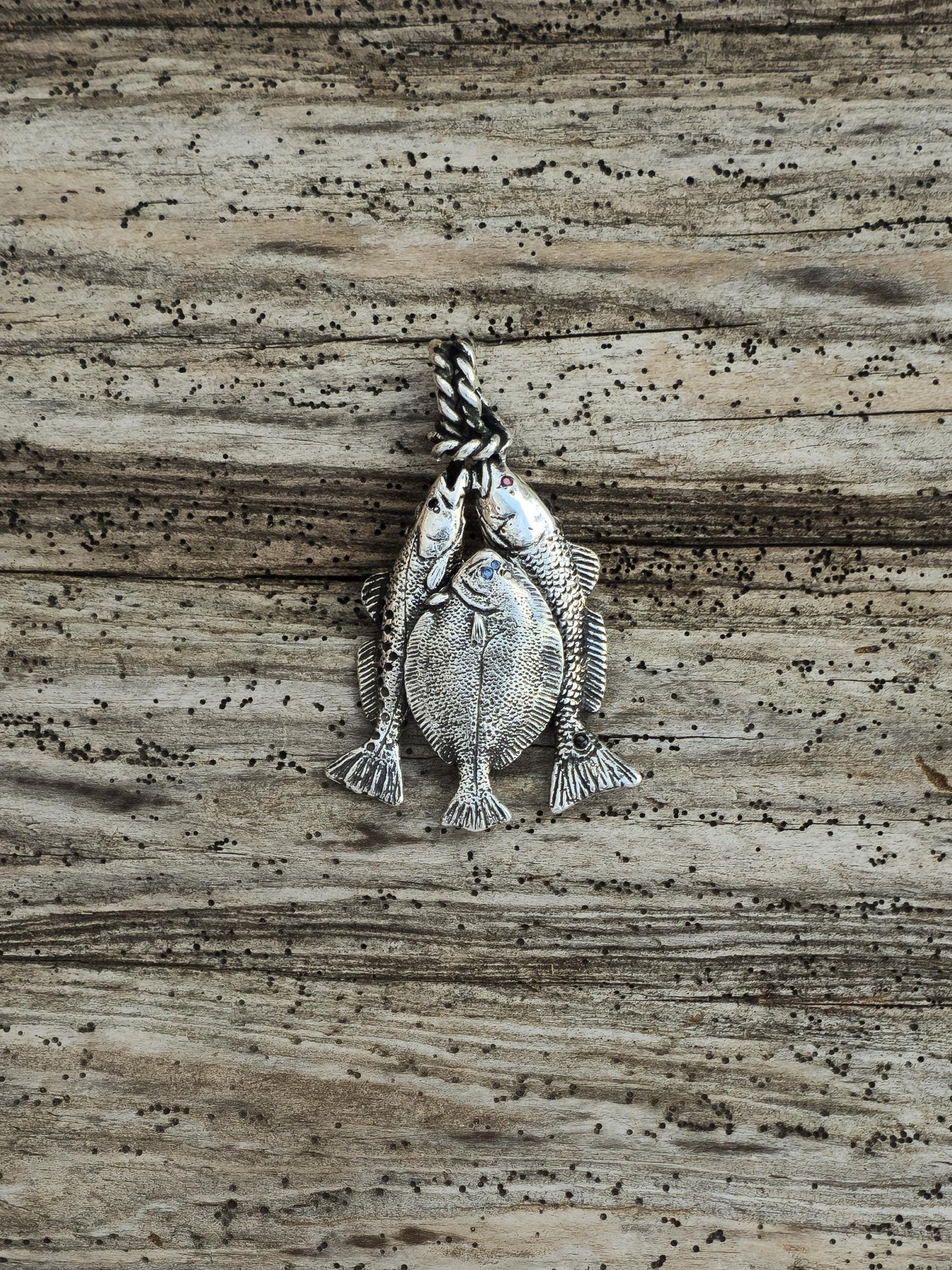 Texas Fish Slam Stringer Pendant - 722