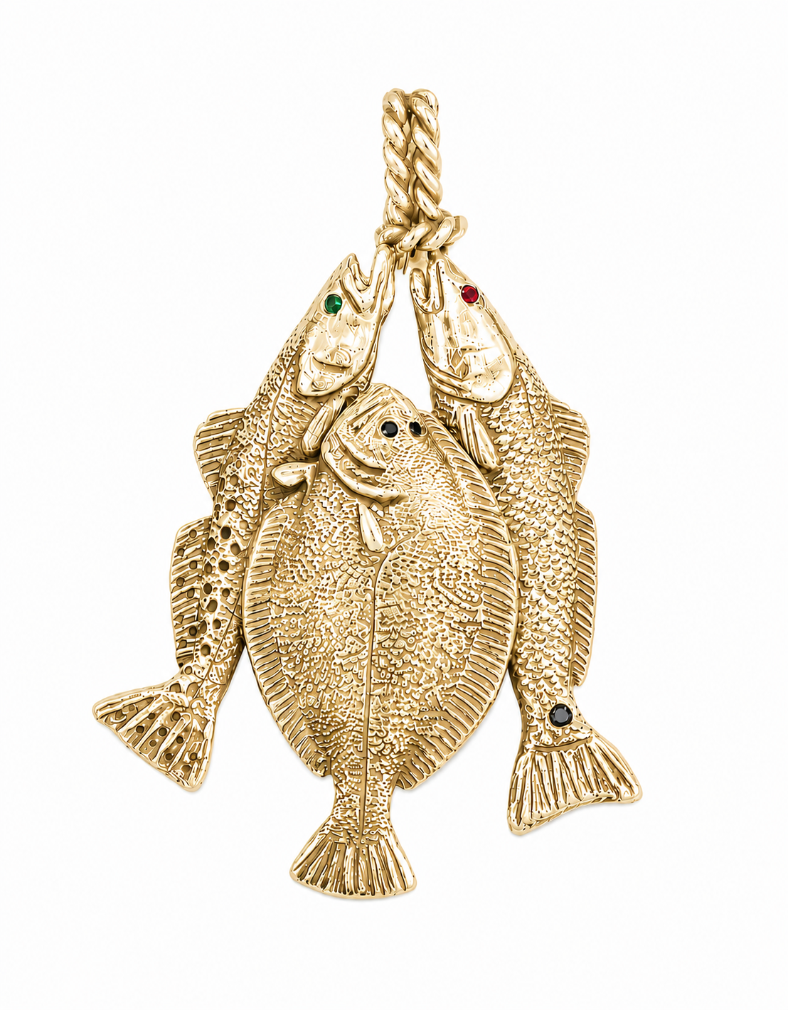 Texas Fish Slam Stringer Pendant - 712