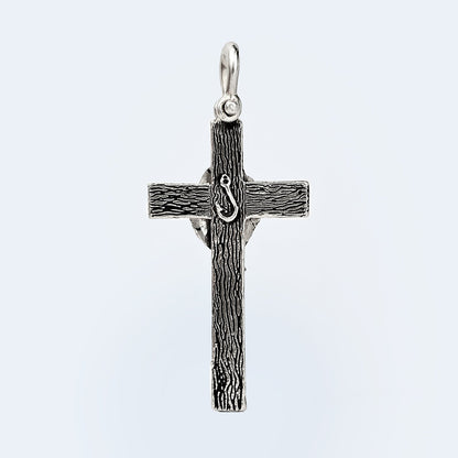 Flounder Cross Pendant