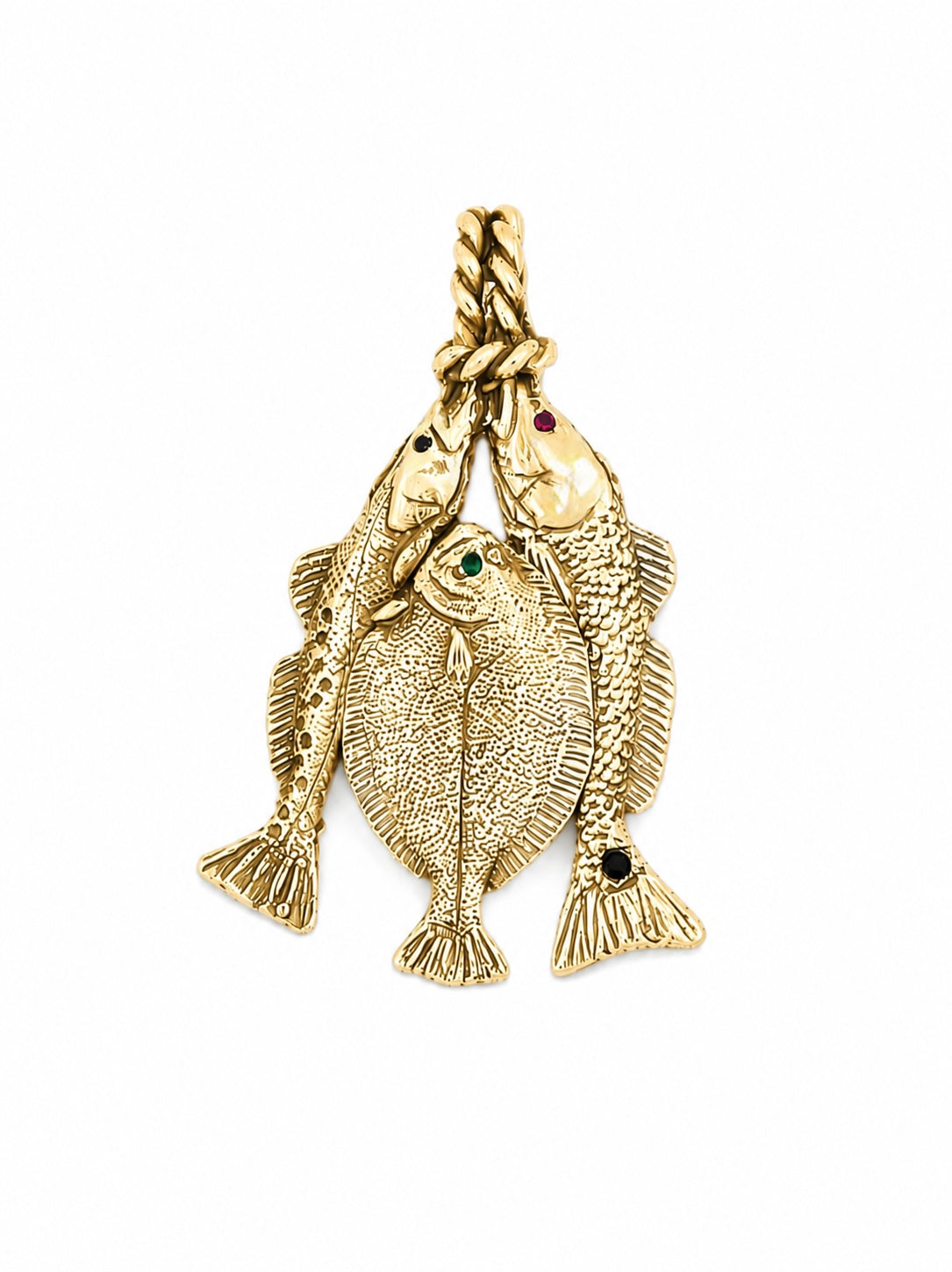 Texas Fish Slam Stringer Pendant - 713