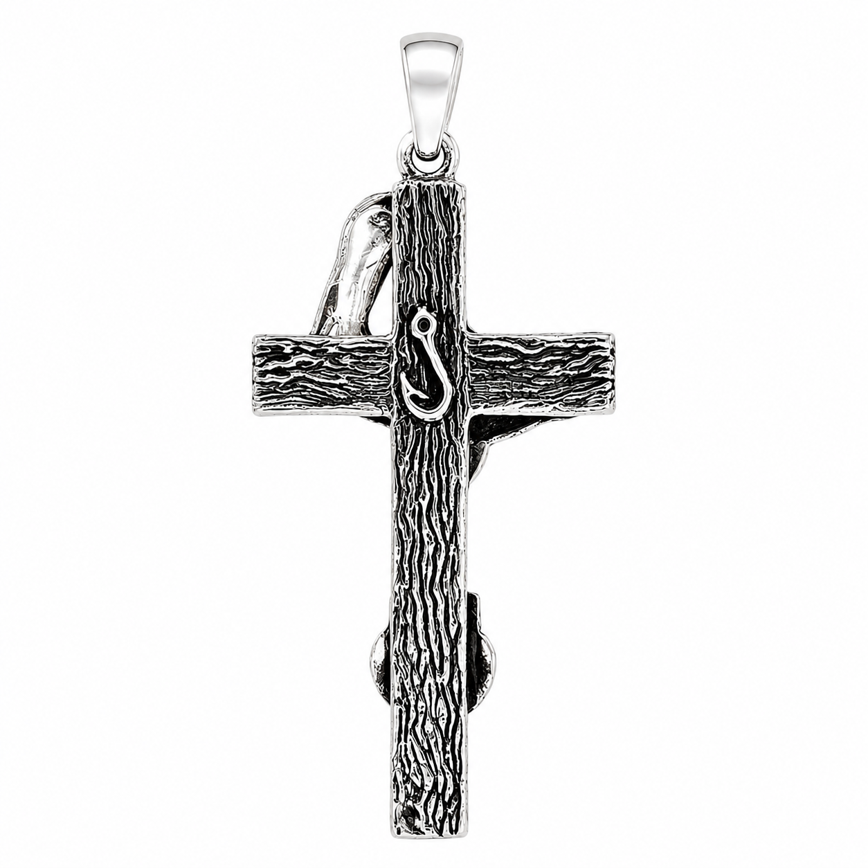 Pelican & Shell Cross Pendant