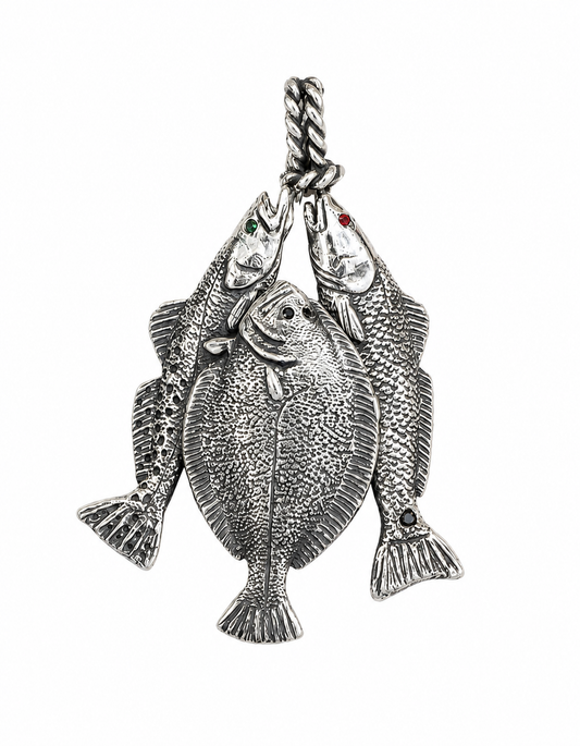 Texas Fish Slam Stringer Pendant - 712
