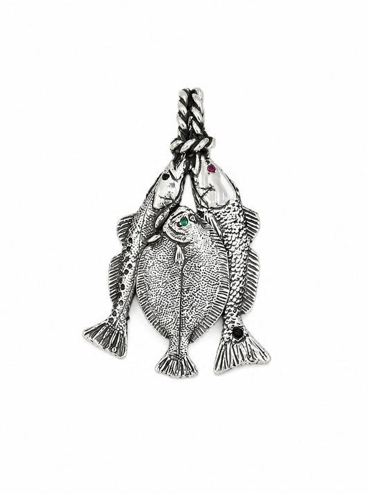 Texas Fish Slam Stringer Pendant - 713