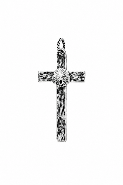 Seashell Cross Pendant
