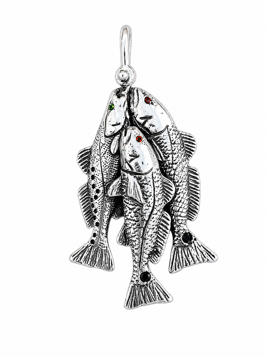Texas Fish Slam Stringer Pendant - 719
