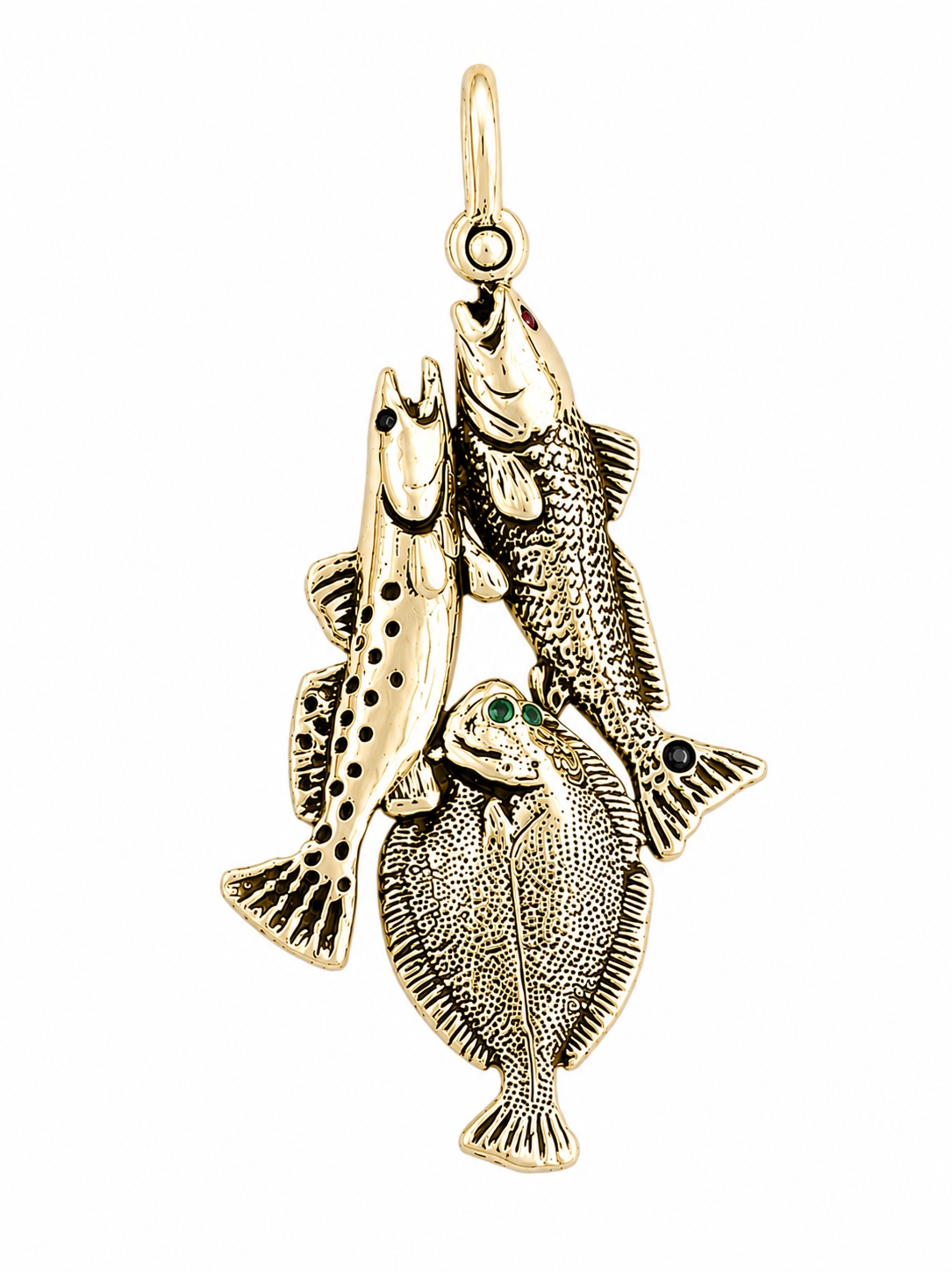 Texas Fish Slam Stringer Pendant - 720