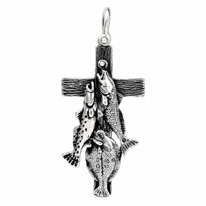 Texas Slam Cross  Pendant