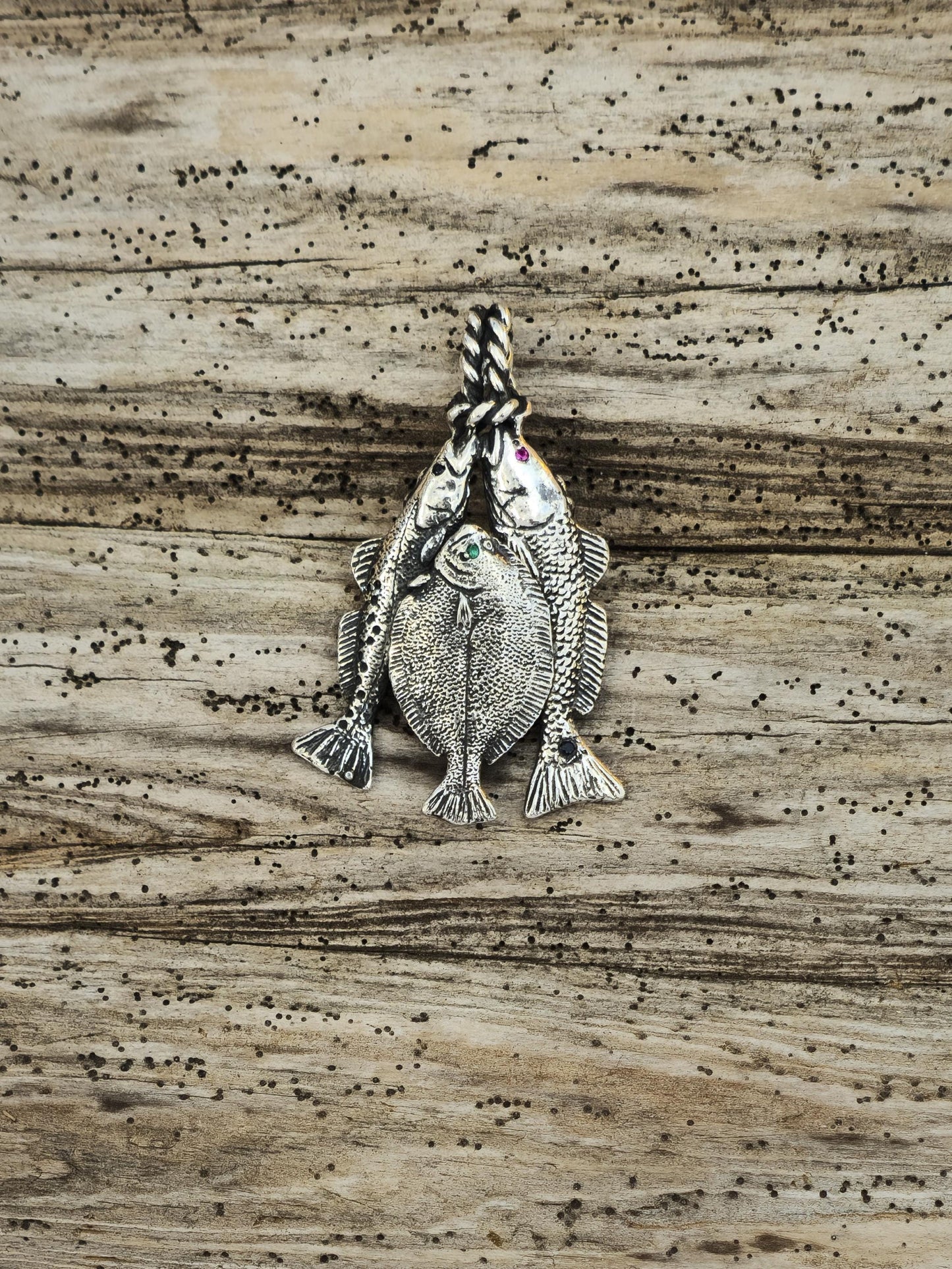 Texas Fish Slam Stringer Pendant - 713