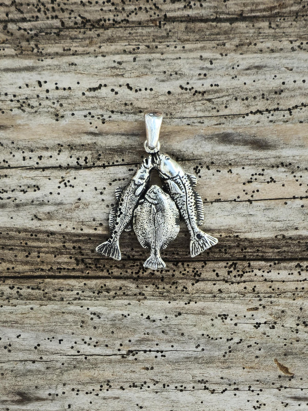 Texas Fish Slam Stringer Pendant - 721