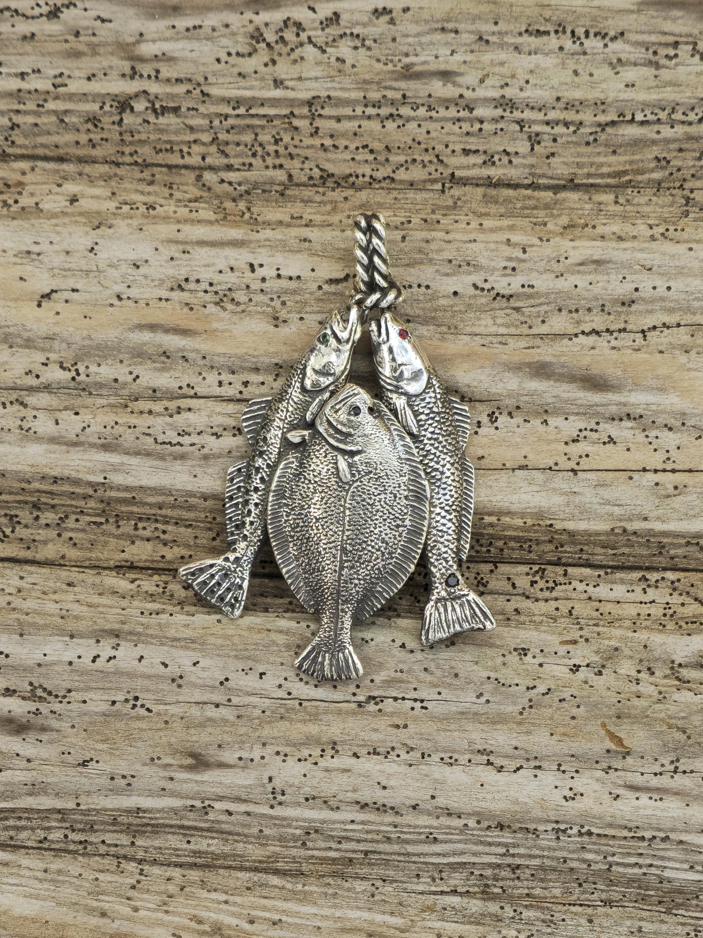 Texas Fish Slam Stringer Pendant - 712