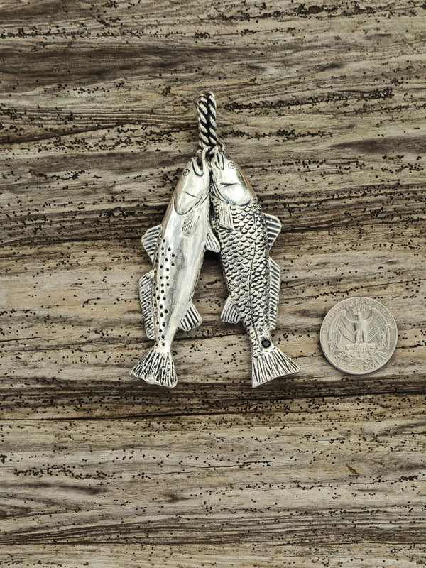Texas Fish Stringer Pendant - 714