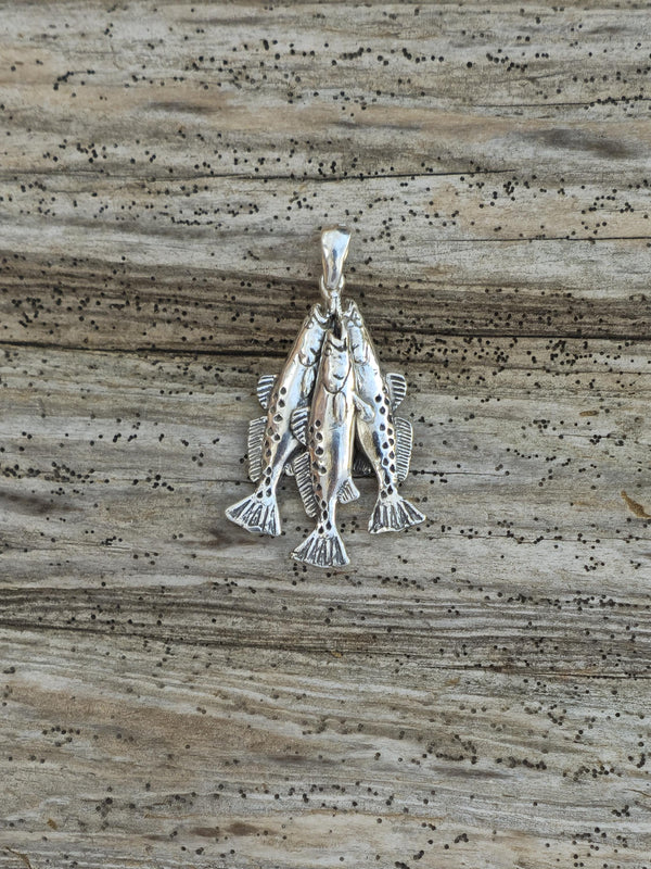 Texas Fish Slam Stringer Pendant - 715