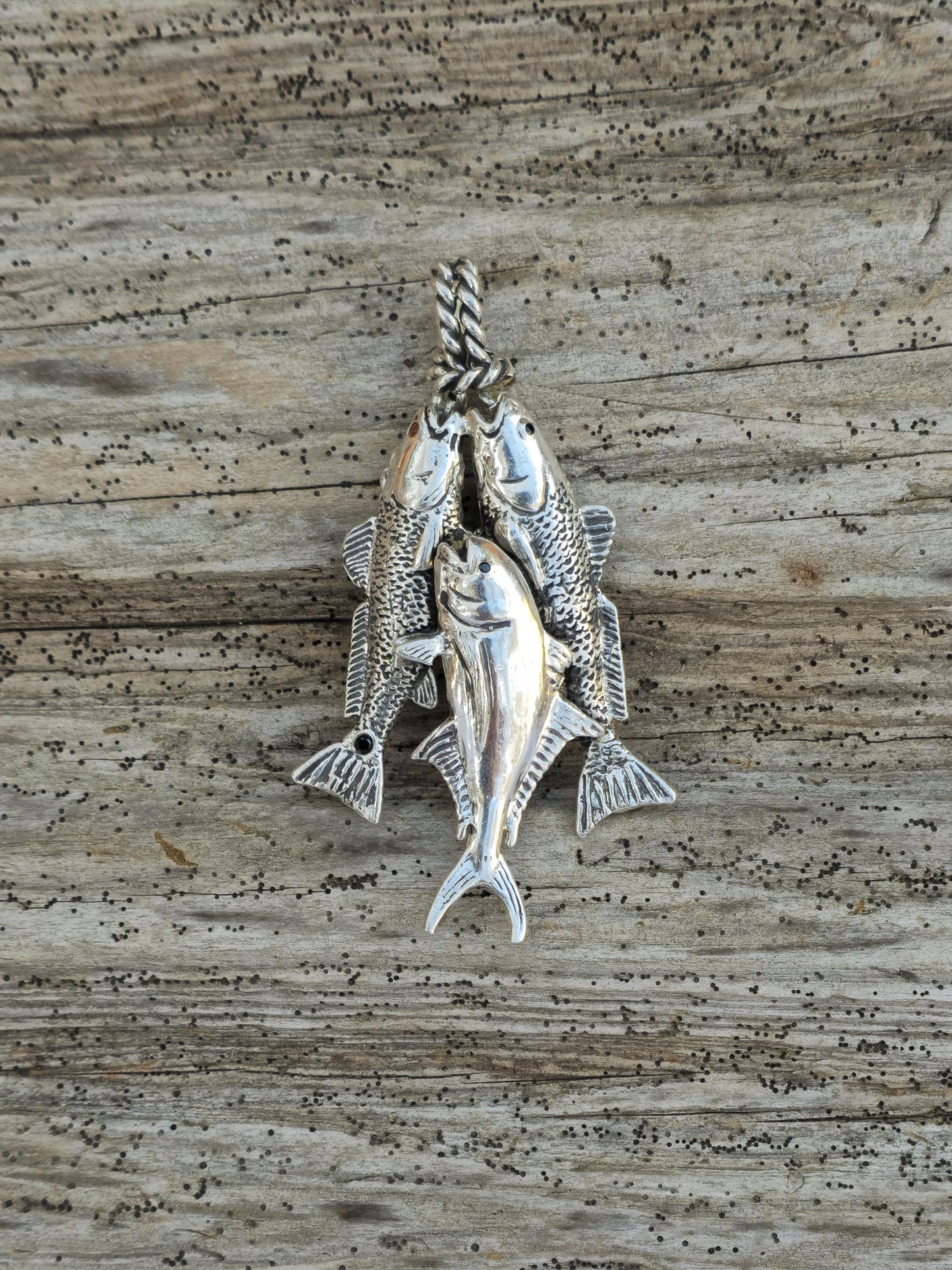 Texas Fish Slam Stringer Pendant - 717