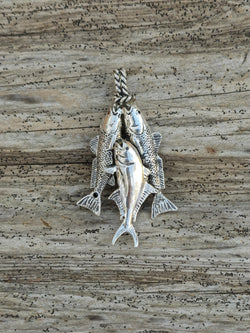 Texas Fish Slam Stringer Pendant - 717