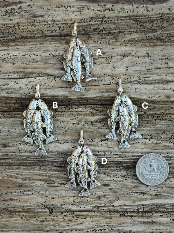 Texas Fish Slam Stringer Pendant - 719