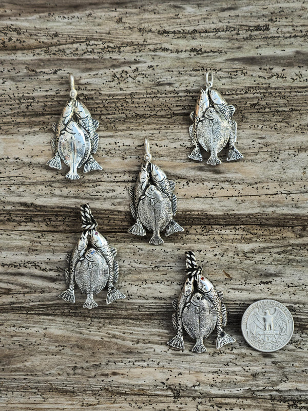 Texas Fish Slam Stringer Pendant - 722
